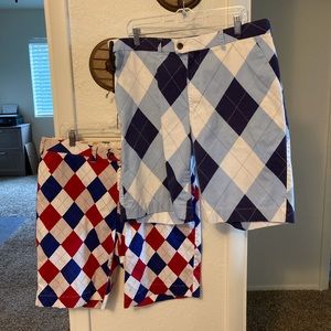 Loudmouth golf shorts. Size 38.